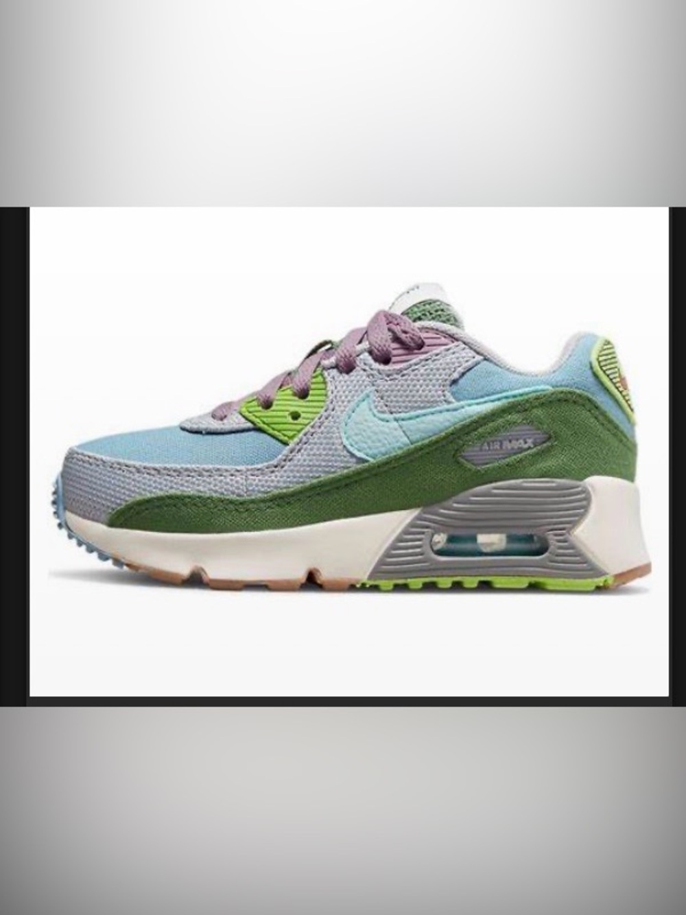 Nike Air Max 90 SE Sun Club size US 11 C Blue Green